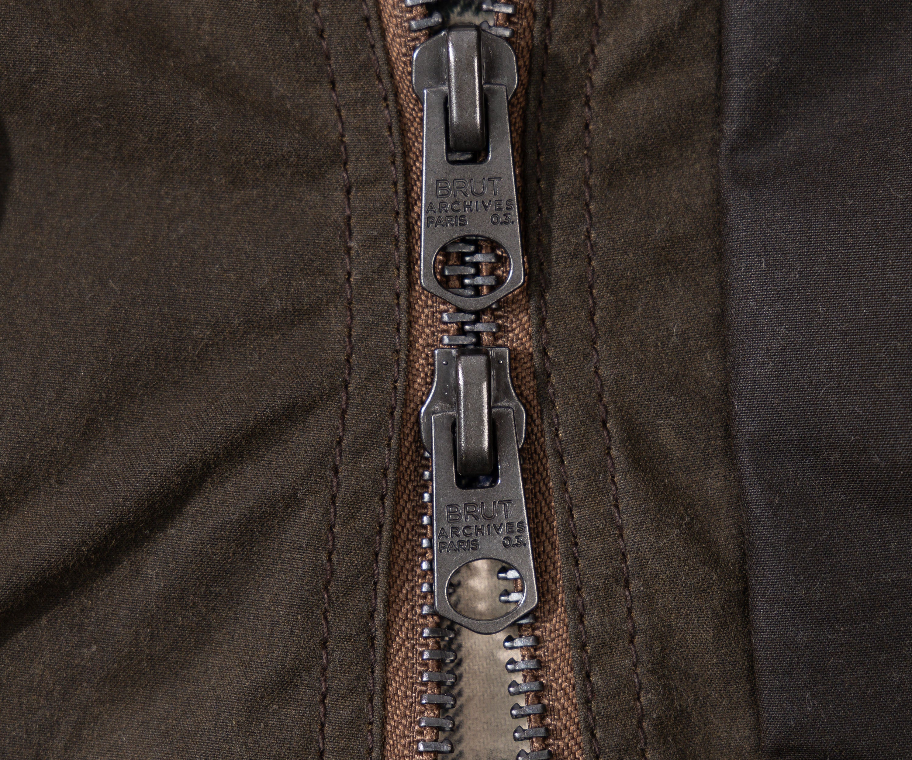 REWORK® KEEPER WAX JACKET - N° 040 Coats & Jackets LARGE / BROWN - BRUT Clothing US