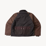 REWORK® KEEPER WAX JACKET - N° 040 Coats & Jackets LARGE / BROWN - BRUT Clothing US