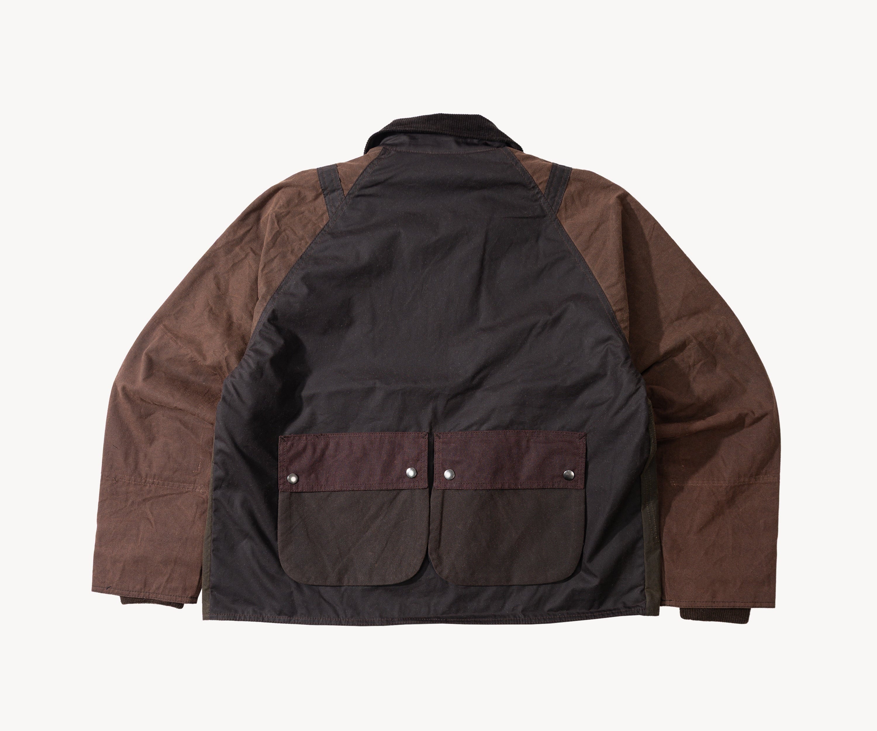 REWORK® KEEPER WAX JACKET - N° 040 Coats & Jackets LARGE / BROWN - BRUT Clothing US