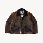 REWORK® KEEPER WAX JACKET - N° 041 Coats & Jackets LARGE / BROWN - BRUT Clothing US