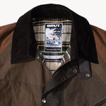 REWORK® KEEPER WAX JACKET - N° 041 Coats & Jackets LARGE / BROWN - BRUT Clothing US