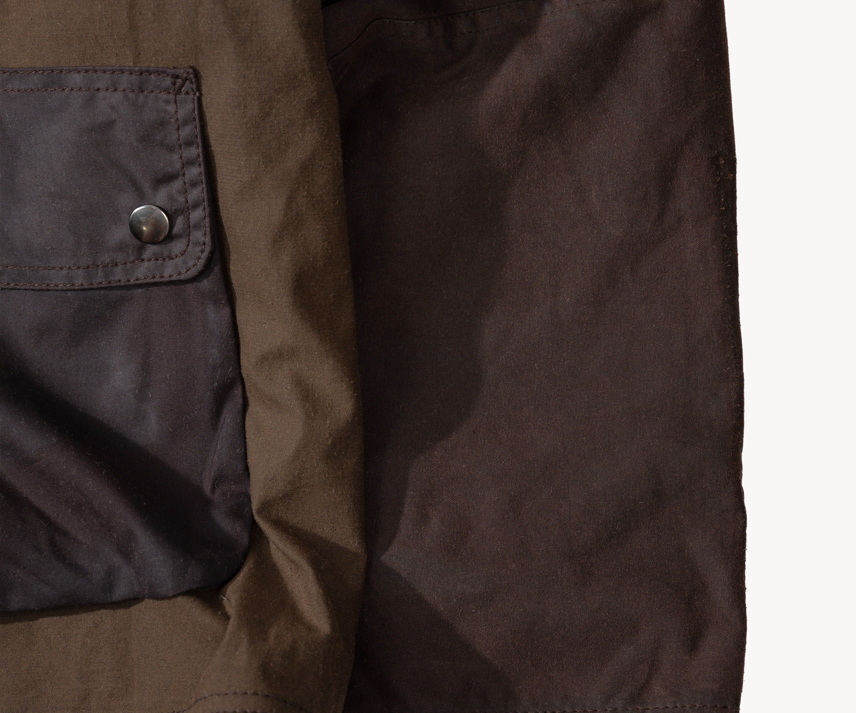REWORK® KEEPER WAX JACKET - N° 041 Coats & Jackets LARGE / BROWN - BRUT Clothing US