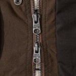 REWORK® KEEPER WAX JACKET - N° 041 Coats & Jackets LARGE / BROWN - BRUT Clothing US