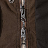 REWORK® KEEPER WAX JACKET - N° 041 Coats & Jackets LARGE / BROWN - BRUT Clothing US