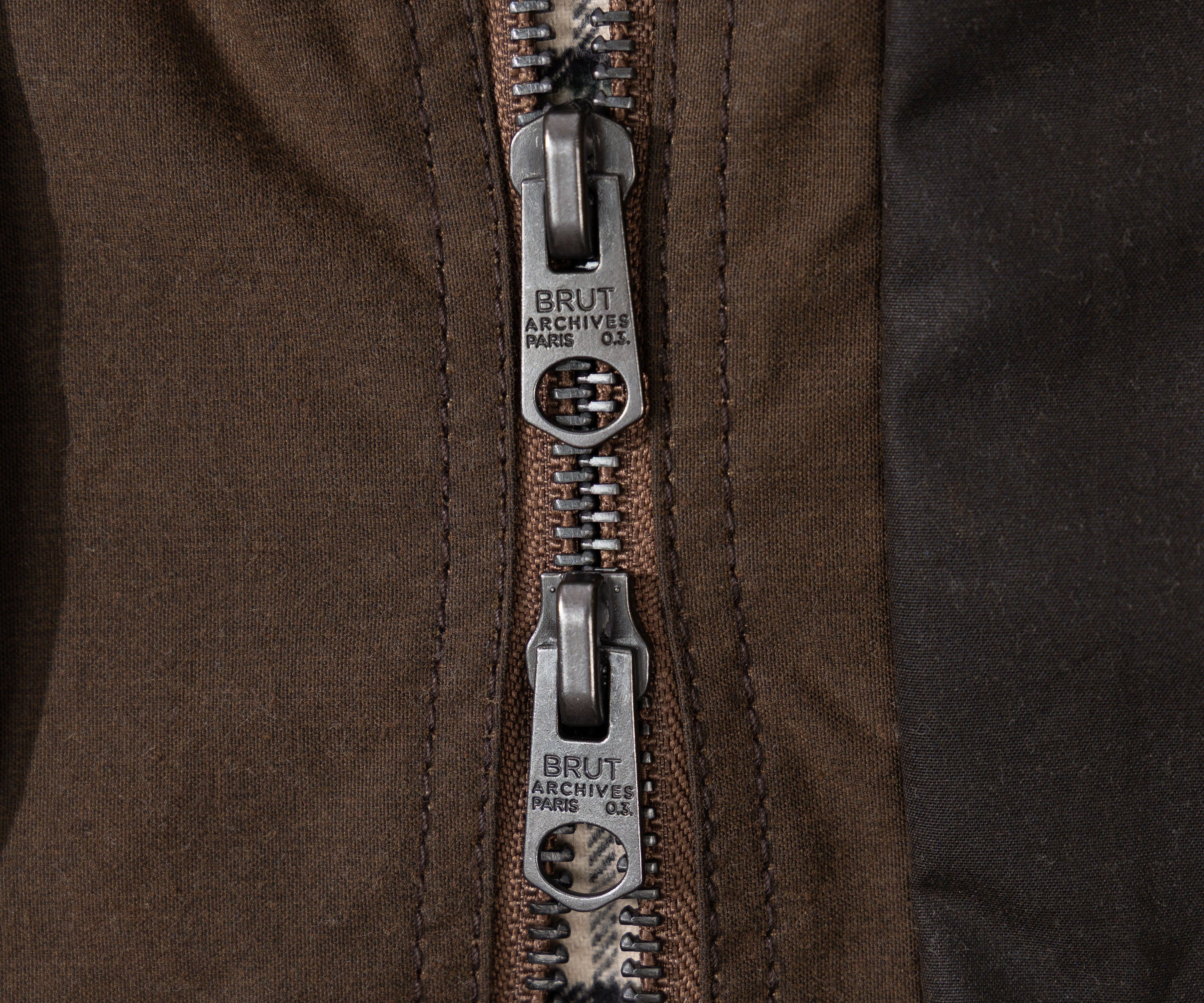 REWORK® KEEPER WAX JACKET - N° 041 Coats & Jackets LARGE / BROWN - BRUT Clothing US
