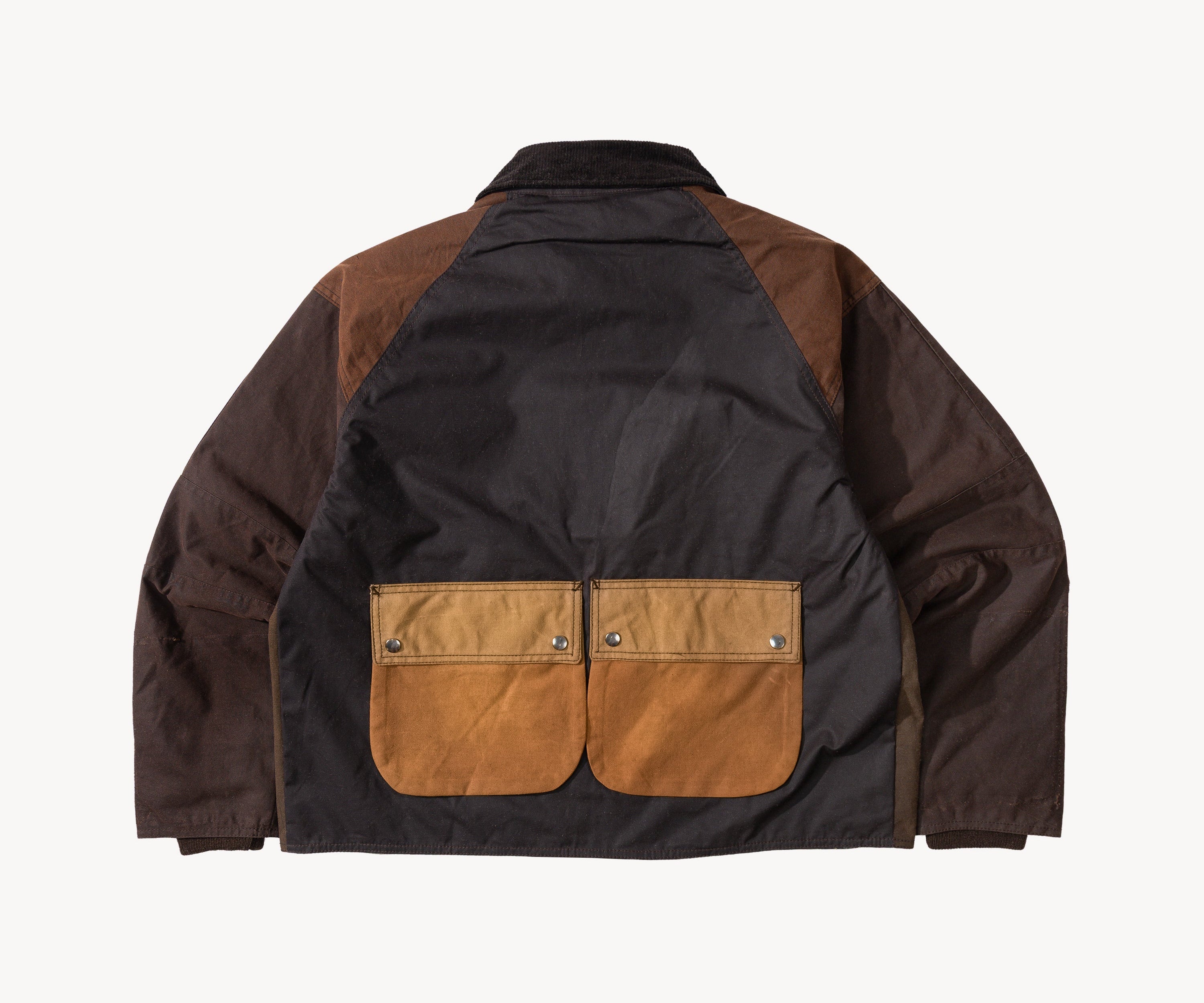 REWORK® KEEPER WAX JACKET - N° 041 Coats & Jackets LARGE / BROWN - BRUT Clothing US