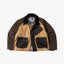 REWORK® KEEPER WAX JACKET - N° 042 Coats & Jackets LARGE / BROWN - BRUT Clothing US