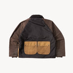 REWORK® KEEPER WAX JACKET - N° 042 Coats & Jackets LARGE / BROWN - BRUT Clothing US