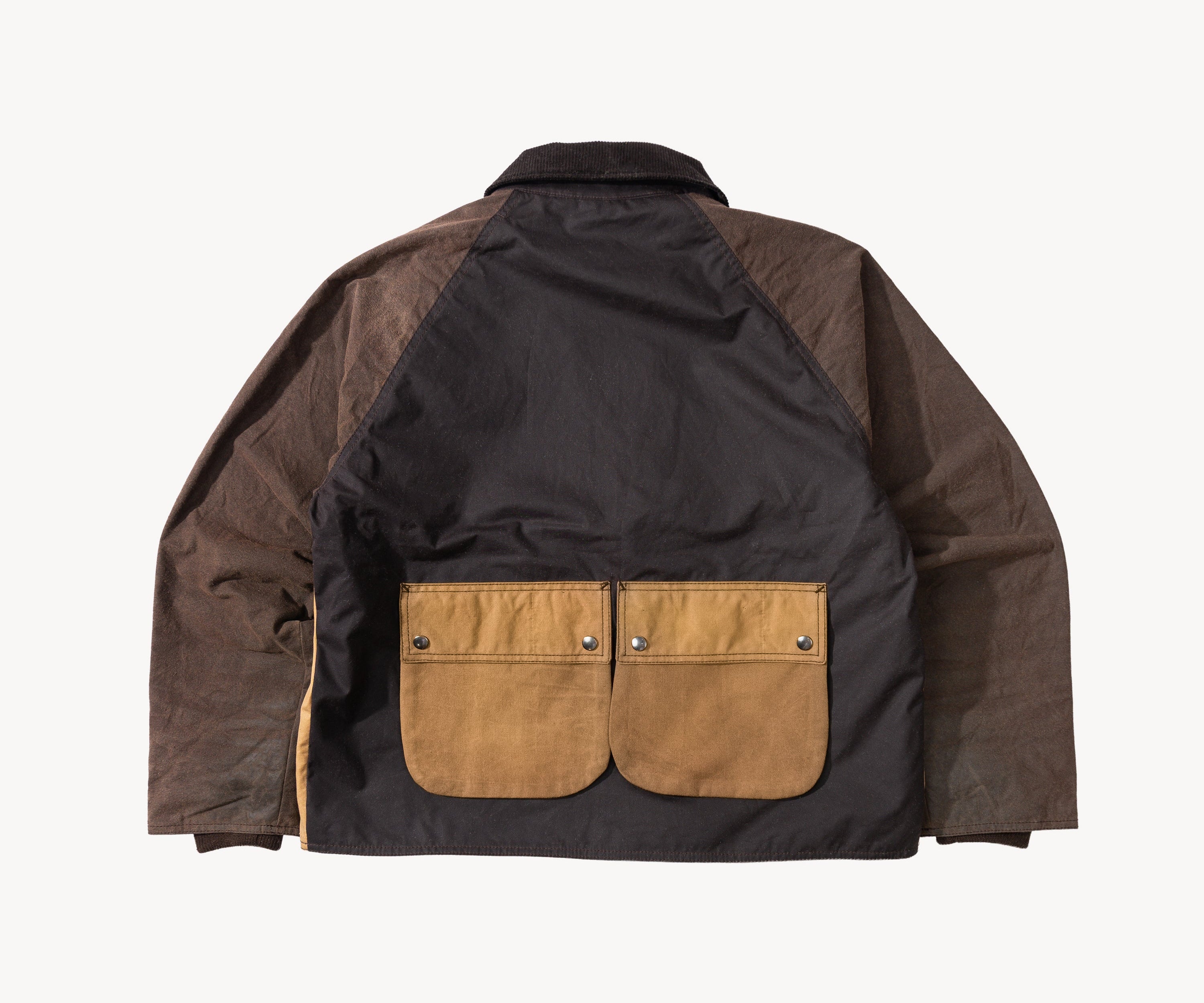 REWORK® KEEPER WAX JACKET - N° 042 Coats & Jackets LARGE / BROWN - BRUT Clothing US