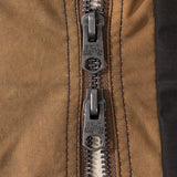 REWORK® KEEPER WAX JACKET - N° 043 Coats & Jackets LARGE / BROWN - BRUT Clothing US