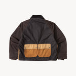 REWORK® KEEPER WAX JACKET - N° 043 Coats & Jackets LARGE / BROWN - BRUT Clothing US