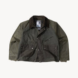 REWORK® KEEPER WAX JACKET - N° 046 Coats & Jackets LARGE / GREEN - BRUT Clothing US