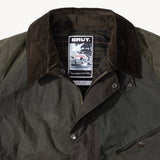 REWORK® KEEPER WAX JACKET - N° 046 Coats & Jackets LARGE / GREEN - BRUT Clothing US