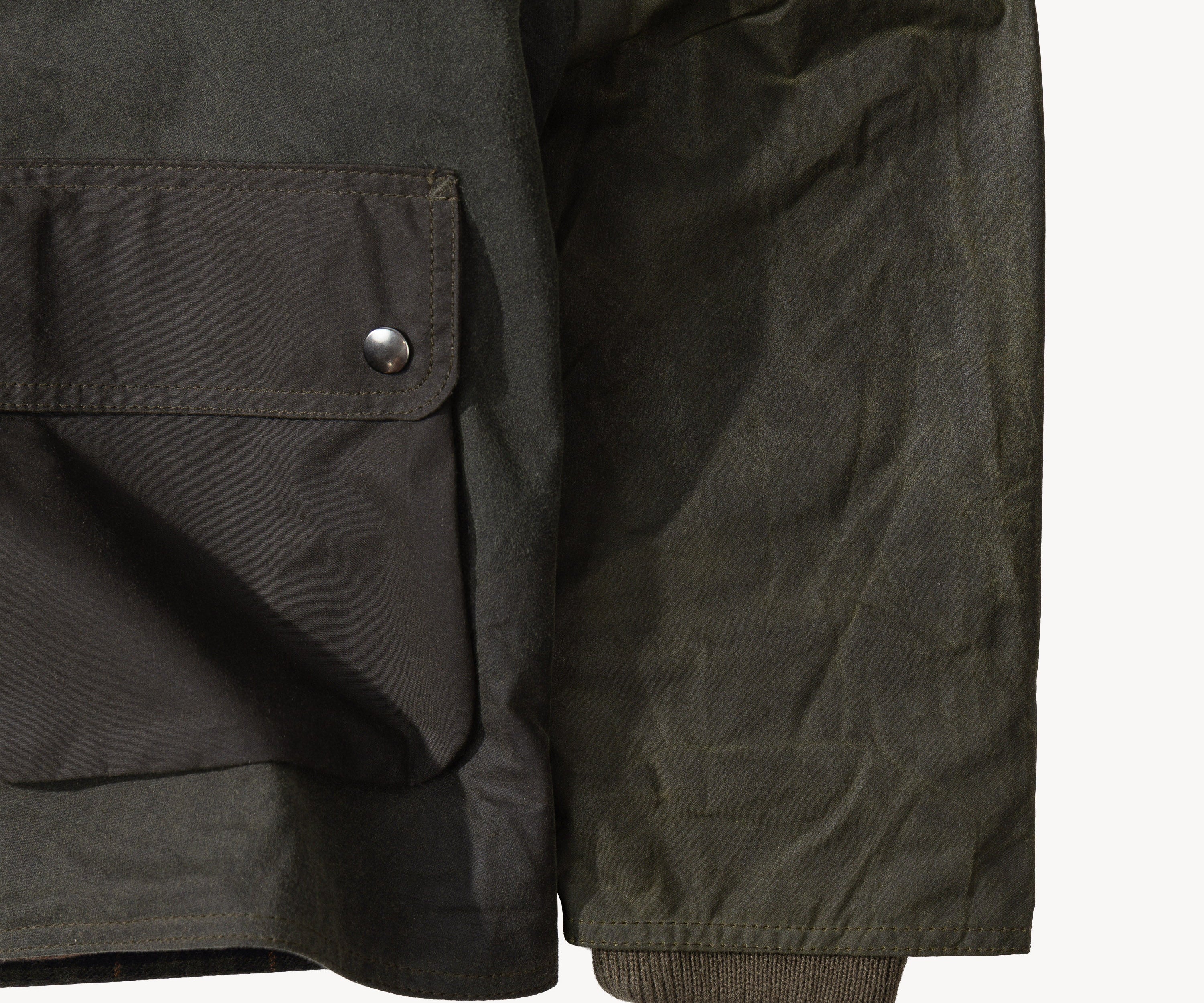 REWORK® KEEPER WAX JACKET - N° 046 Coats & Jackets LARGE / GREEN - BRUT Clothing US