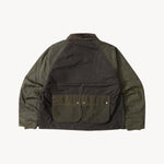 REWORK® KEEPER WAX JACKET - N° 046 Coats & Jackets LARGE / GREEN - BRUT Clothing US