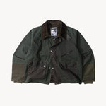 REWORK® KEEPER WAX JACKET - N° 047 Coats & Jackets LARGE / GREEN - BRUT Clothing US
