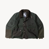 REWORK® KEEPER WAX JACKET - N° 047 Coats & Jackets LARGE / GREEN - BRUT Clothing US