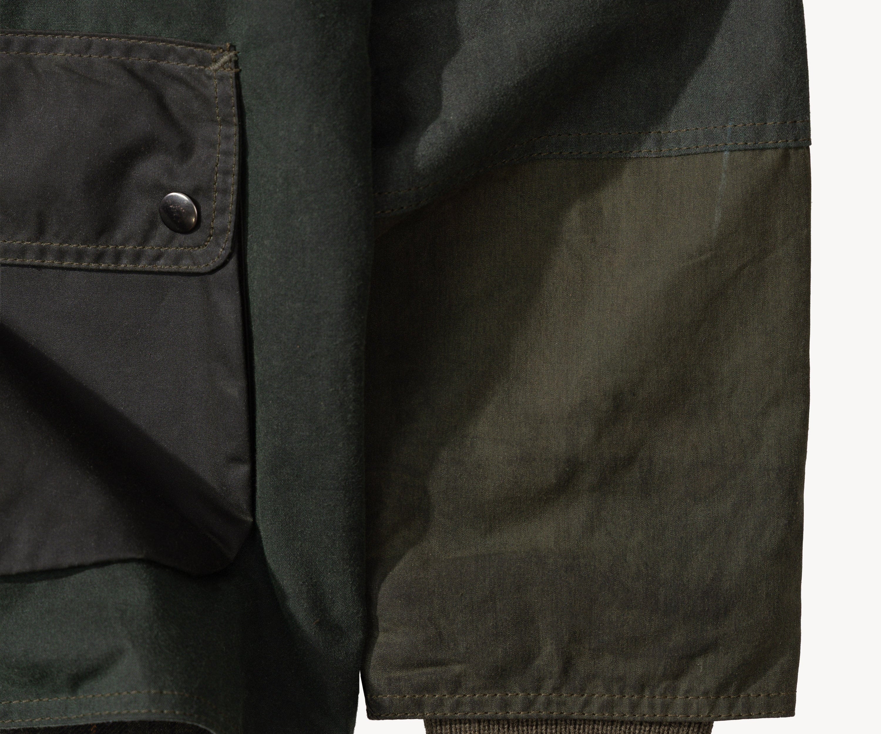 REWORK® KEEPER WAX JACKET - N° 047 Coats & Jackets LARGE / GREEN - BRUT Clothing US