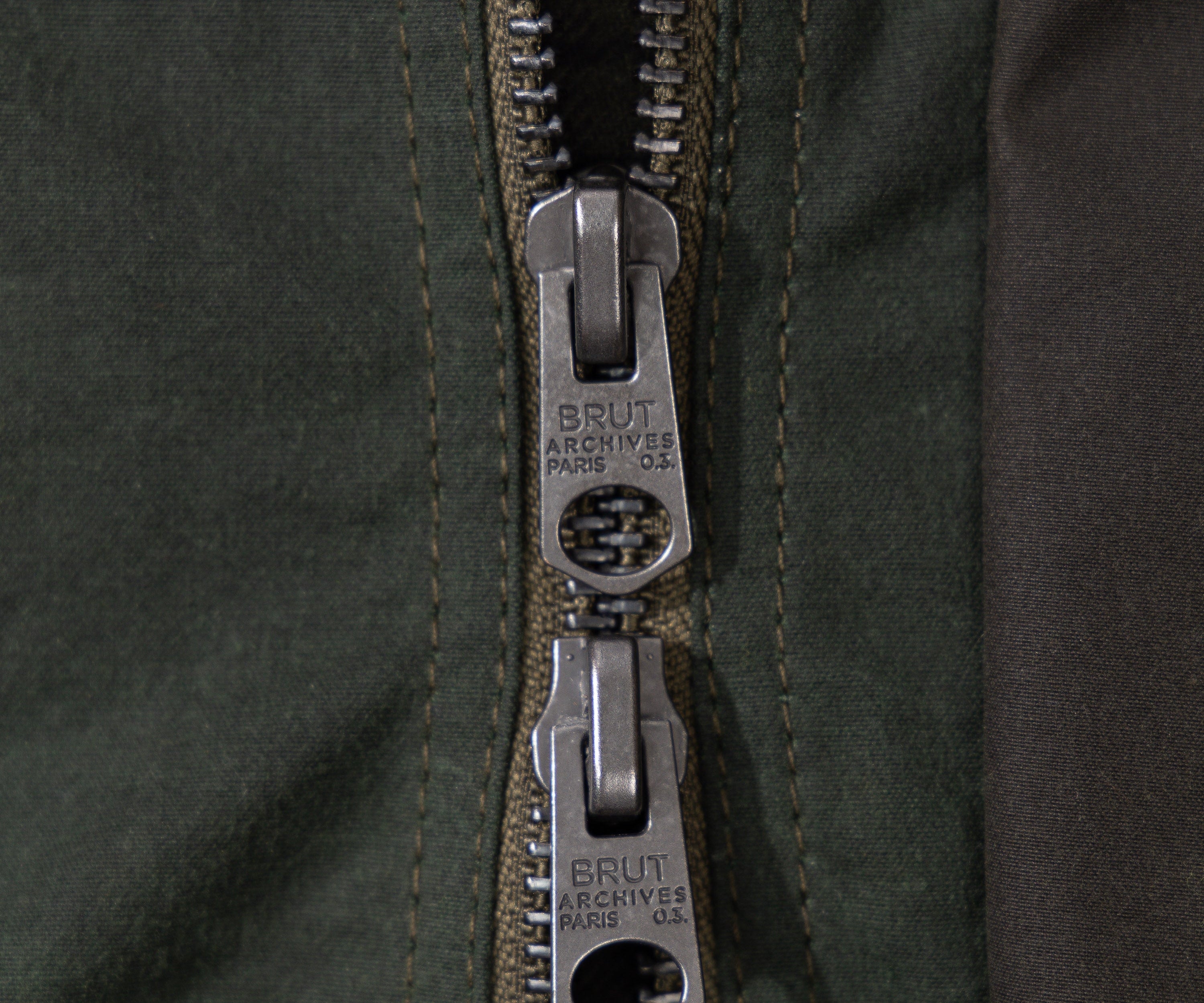 REWORK® KEEPER WAX JACKET - N° 047 Coats & Jackets LARGE / GREEN - BRUT Clothing US