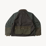 REWORK® KEEPER WAX JACKET - N° 047 Coats & Jackets LARGE / GREEN - BRUT Clothing US