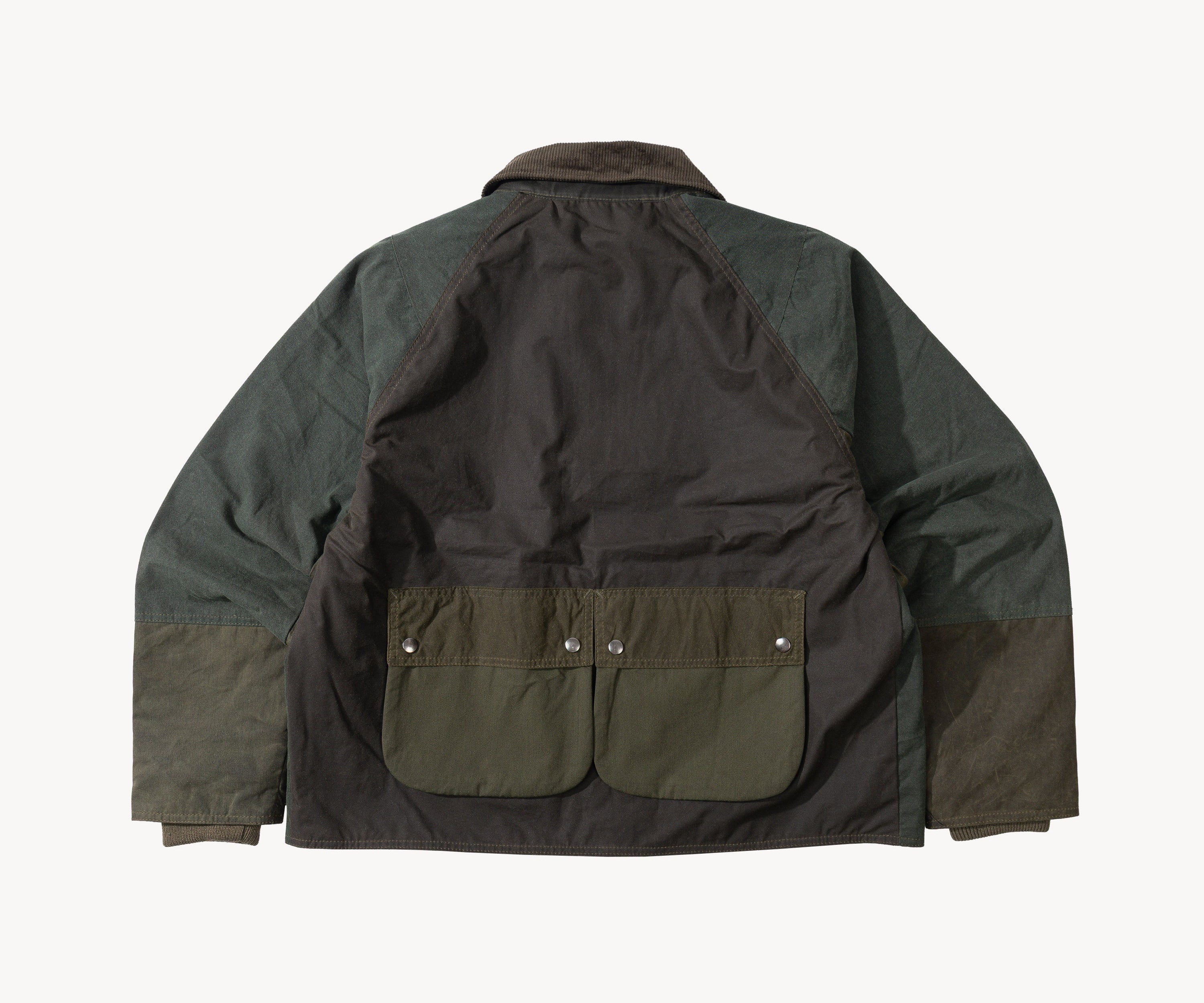 REWORK® KEEPER WAX JACKET - N° 047 Coats & Jackets LARGE / GREEN - BRUT Clothing US