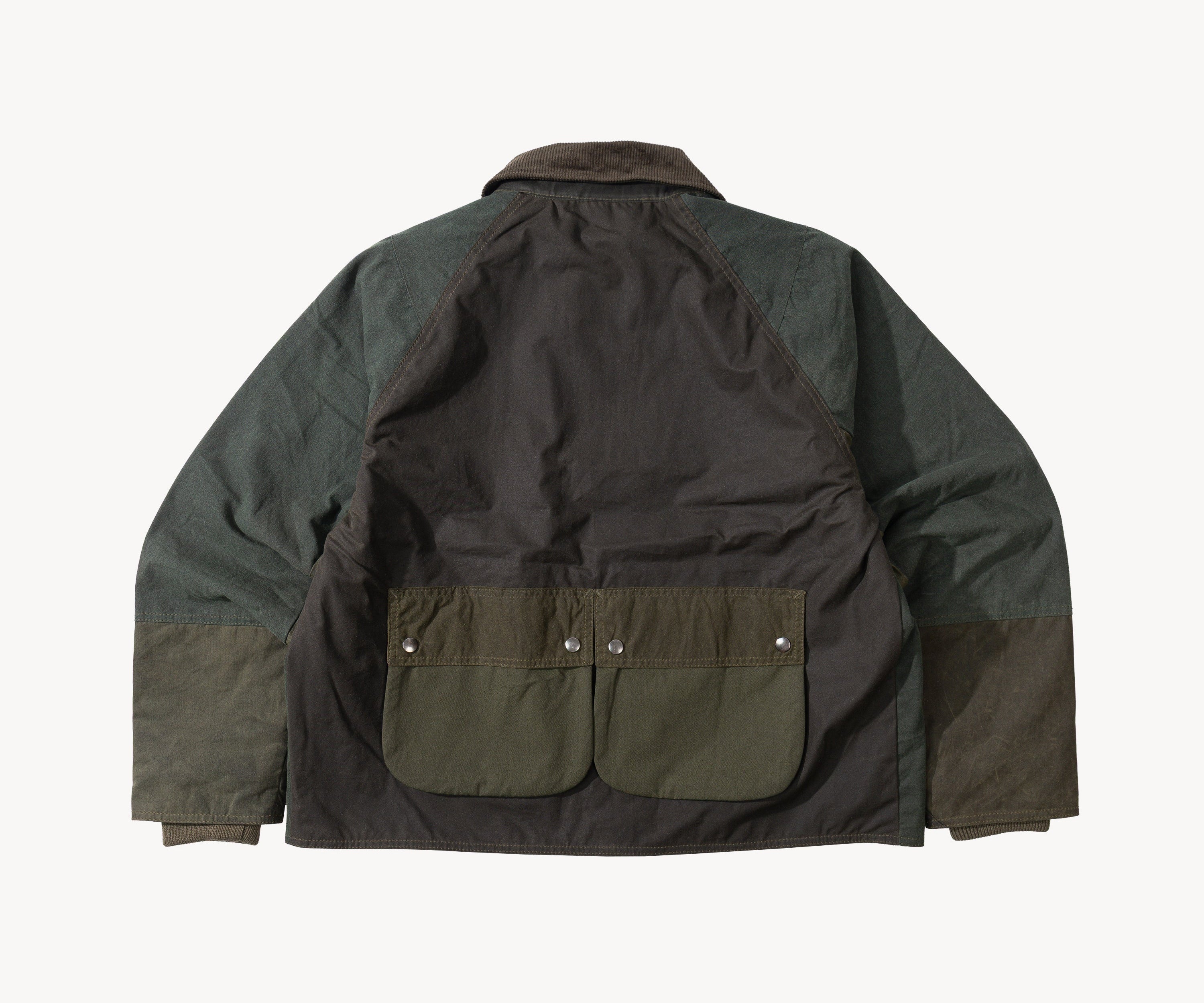 REWORK® KEEPER WAX JACKET - N° 047 Coats & Jackets LARGE / GREEN - BRUT Clothing US
