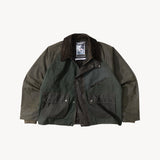 REWORK® KEEPER WAX JACKET - N° 048 Coats & Jackets LARGE / GREEN - BRUT Clothing US