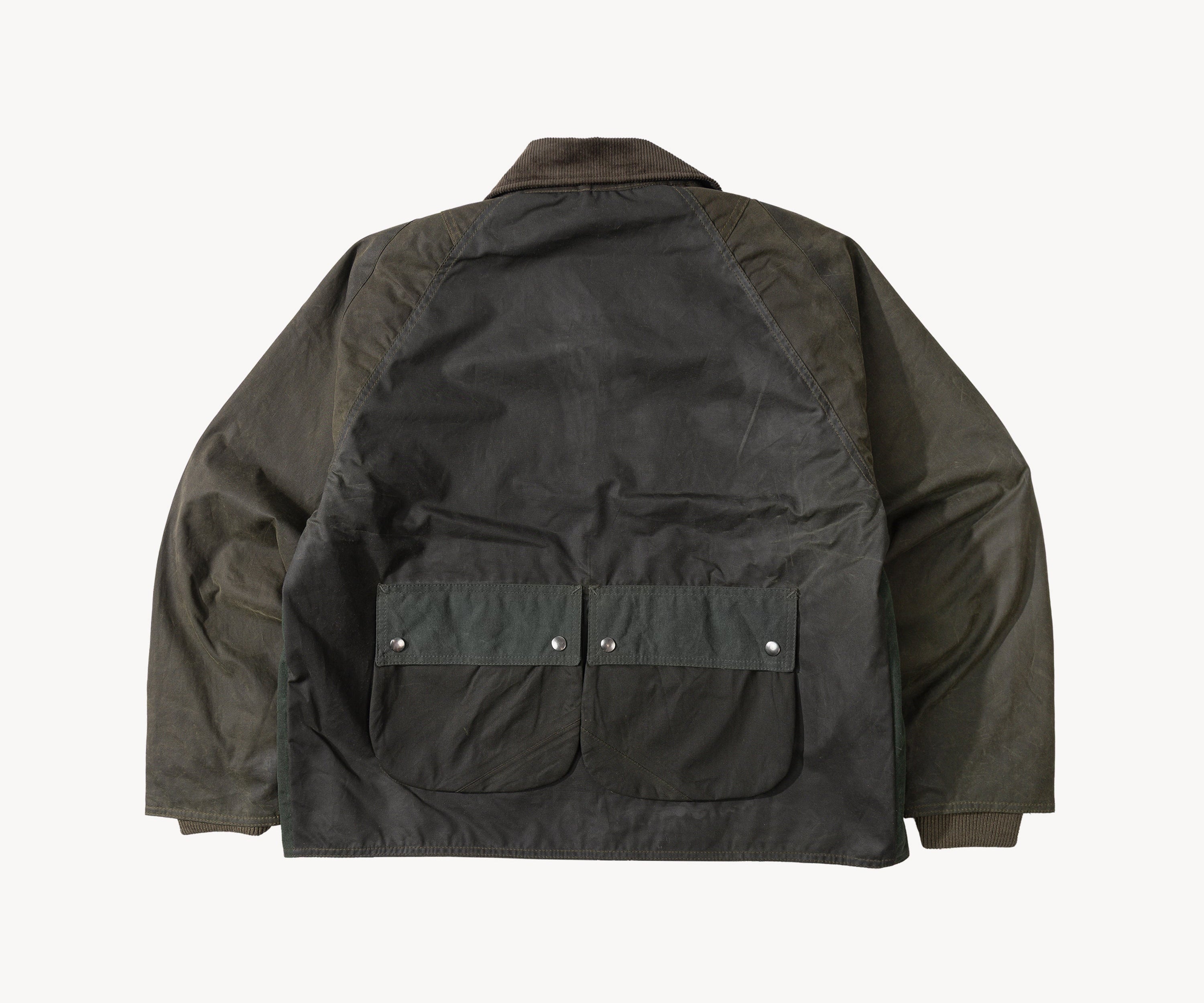 REWORK® KEEPER WAX JACKET - N° 048 Coats & Jackets LARGE / GREEN - BRUT Clothing US