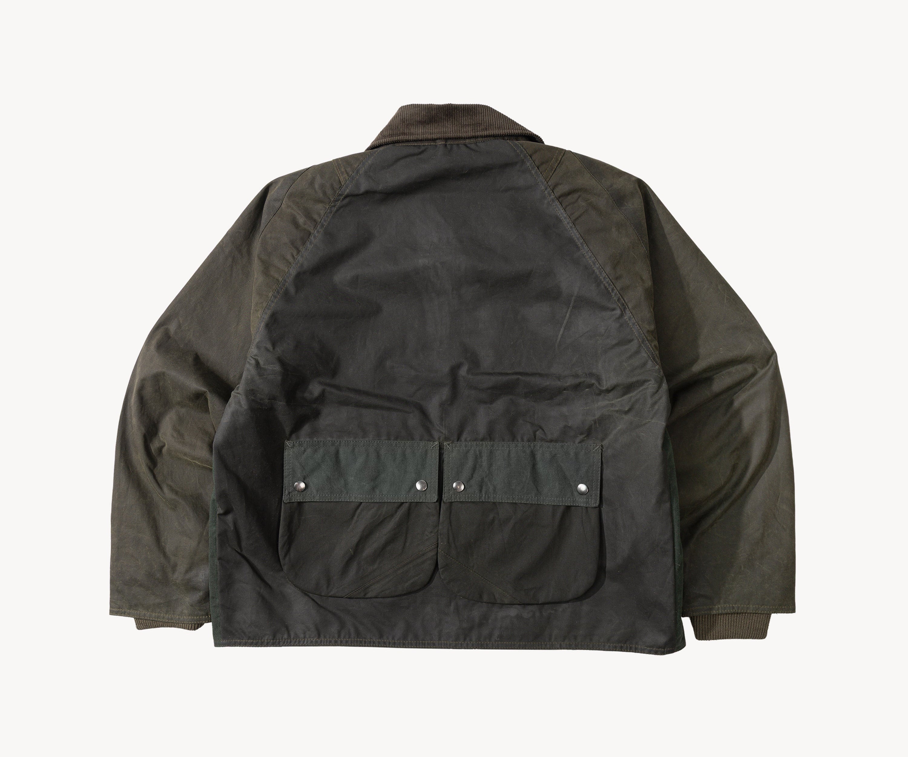 REWORK® KEEPER WAX JACKET - N° 048 Coats & Jackets LARGE / GREEN - BRUT Clothing US