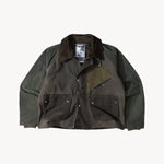 REWORK® KEEPER WAX JACKET - N° 049 Coats & Jackets LARGE / GREEN - BRUT Clothing US