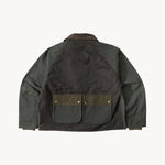 REWORK® KEEPER WAX JACKET - N° 049 Coats & Jackets LARGE / GREEN - BRUT Clothing US