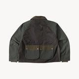 REWORK® KEEPER WAX JACKET - N° 049 Coats & Jackets LARGE / GREEN - BRUT Clothing US