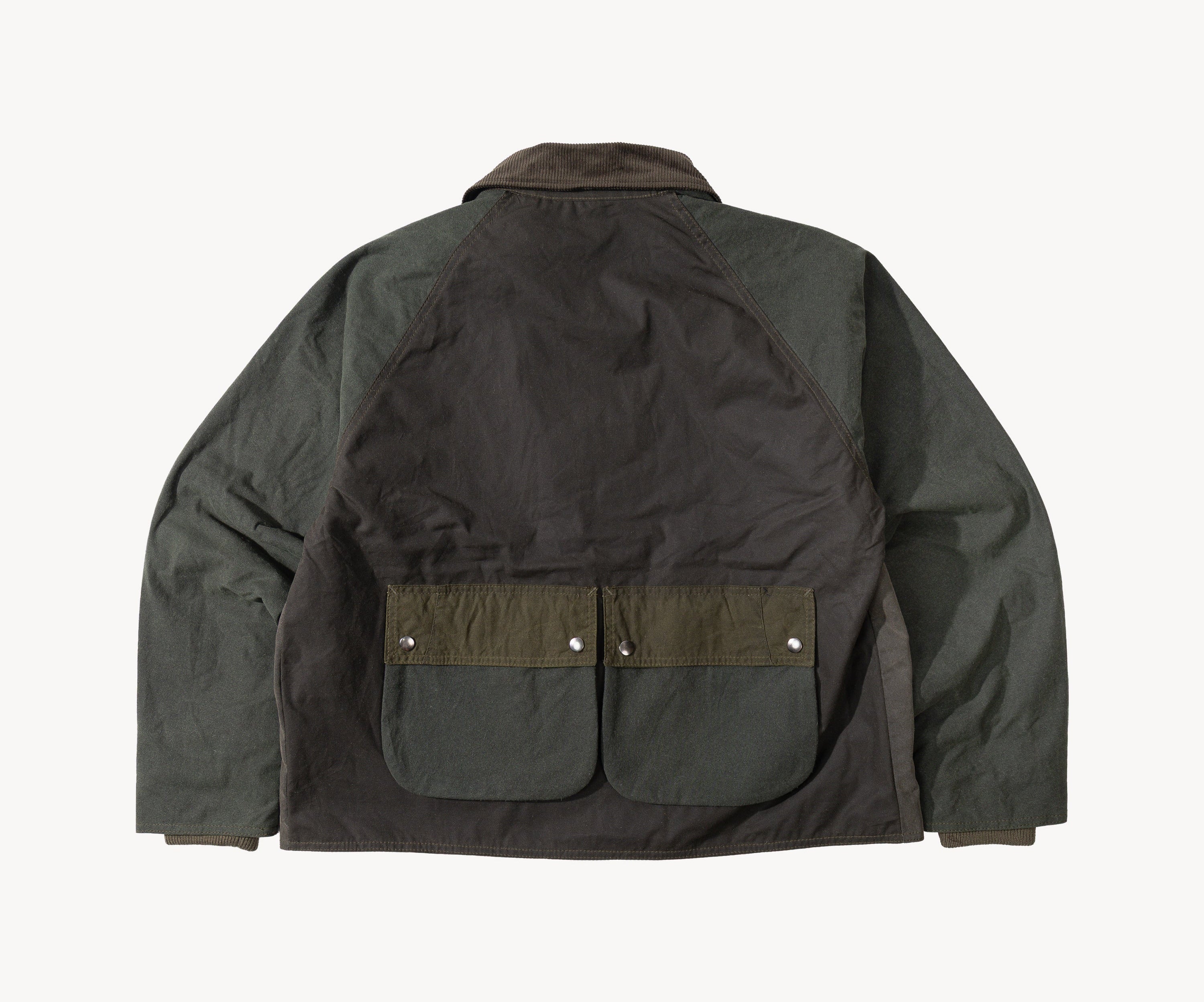REWORK® KEEPER WAX JACKET - N° 049 Coats & Jackets LARGE / GREEN - BRUT Clothing US