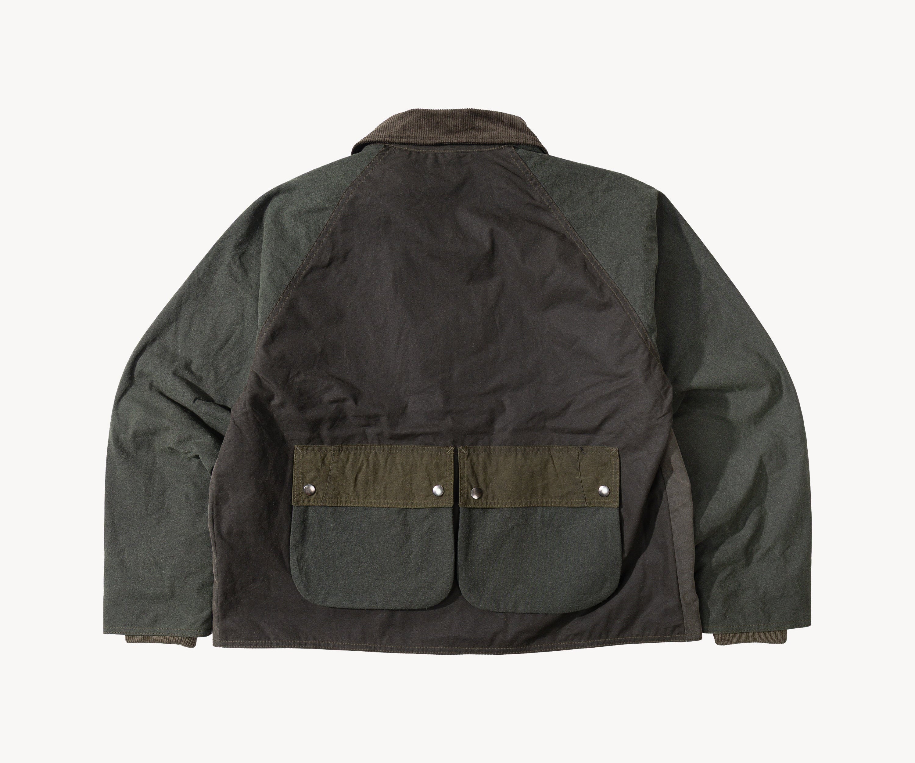 REWORK® KEEPER WAX JACKET - N° 049 Coats & Jackets LARGE / GREEN - BRUT Clothing US