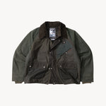 REWORK® KEEPER WAX JACKET - N° 050 Coats & Jackets LARGE / GREEN - BRUT Clothing US