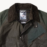 REWORK® KEEPER WAX JACKET - N° 050 Coats & Jackets LARGE / GREEN - BRUT Clothing US