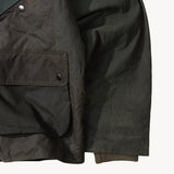 REWORK® KEEPER WAX JACKET - N° 050 Coats & Jackets LARGE / GREEN - BRUT Clothing US