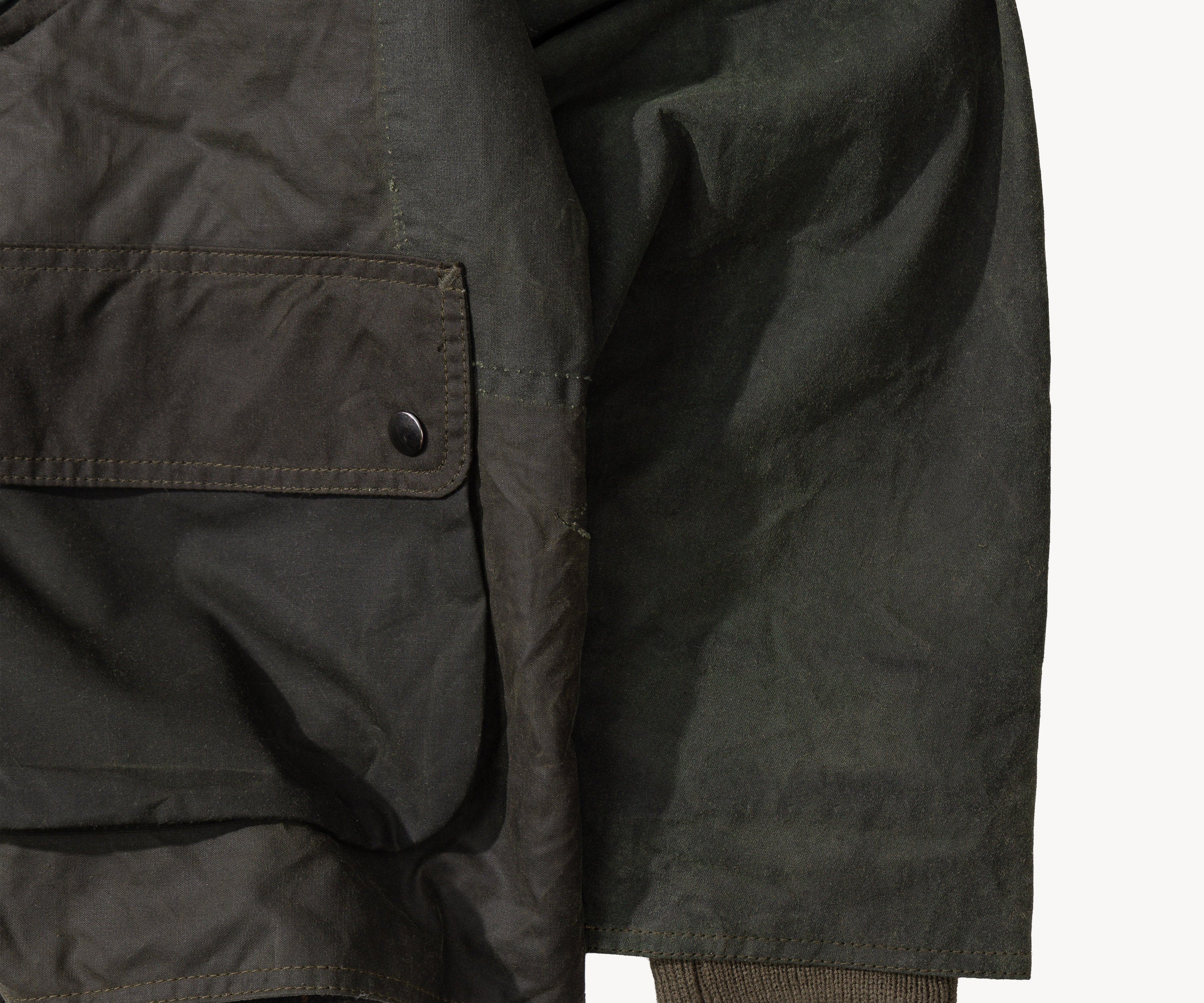 REWORK® KEEPER WAX JACKET - N° 050 Coats & Jackets LARGE / GREEN - BRUT Clothing US
