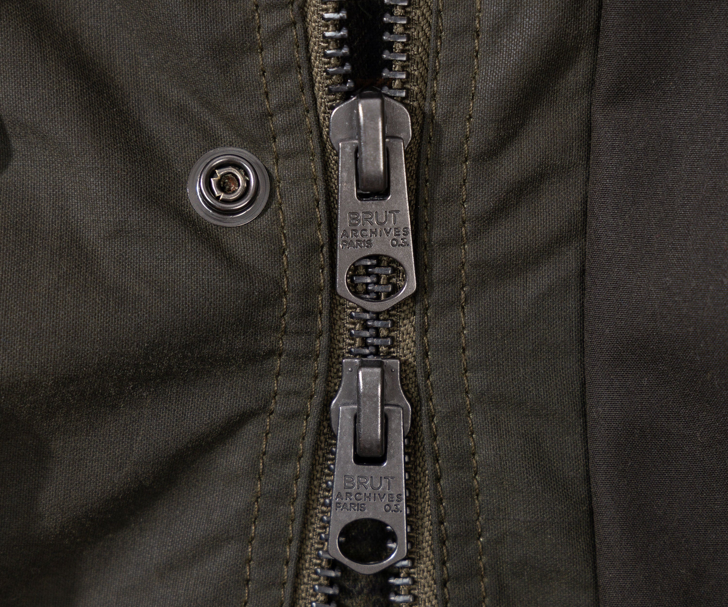 REWORK® KEEPER WAX JACKET - N° 050 Coats & Jackets LARGE / GREEN - BRUT Clothing US