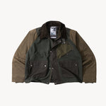 REWORK® KEEPER WAX JACKET - N° 051 Coats & Jackets LARGE / GREEN - BRUT Clothing US