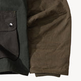 REWORK® KEEPER WAX JACKET - N° 051 Coats & Jackets LARGE / GREEN - BRUT Clothing US