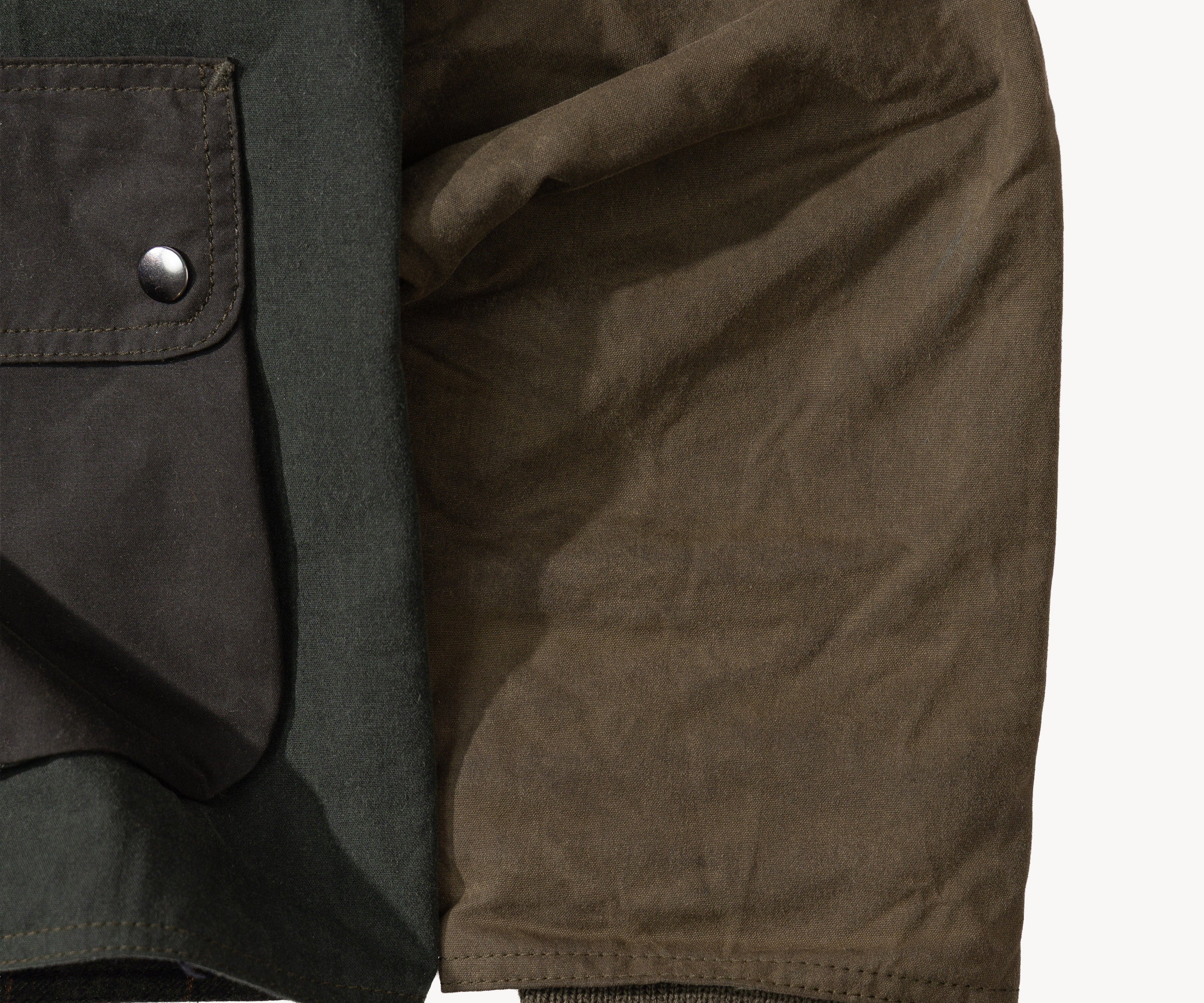REWORK® KEEPER WAX JACKET - N° 051 Coats & Jackets LARGE / GREEN - BRUT Clothing US