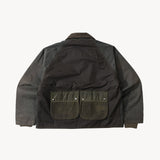 REWORK® KEEPER WAX JACKET - N° 052 Coats & Jackets LARGE / GREEN - BRUT Clothing US