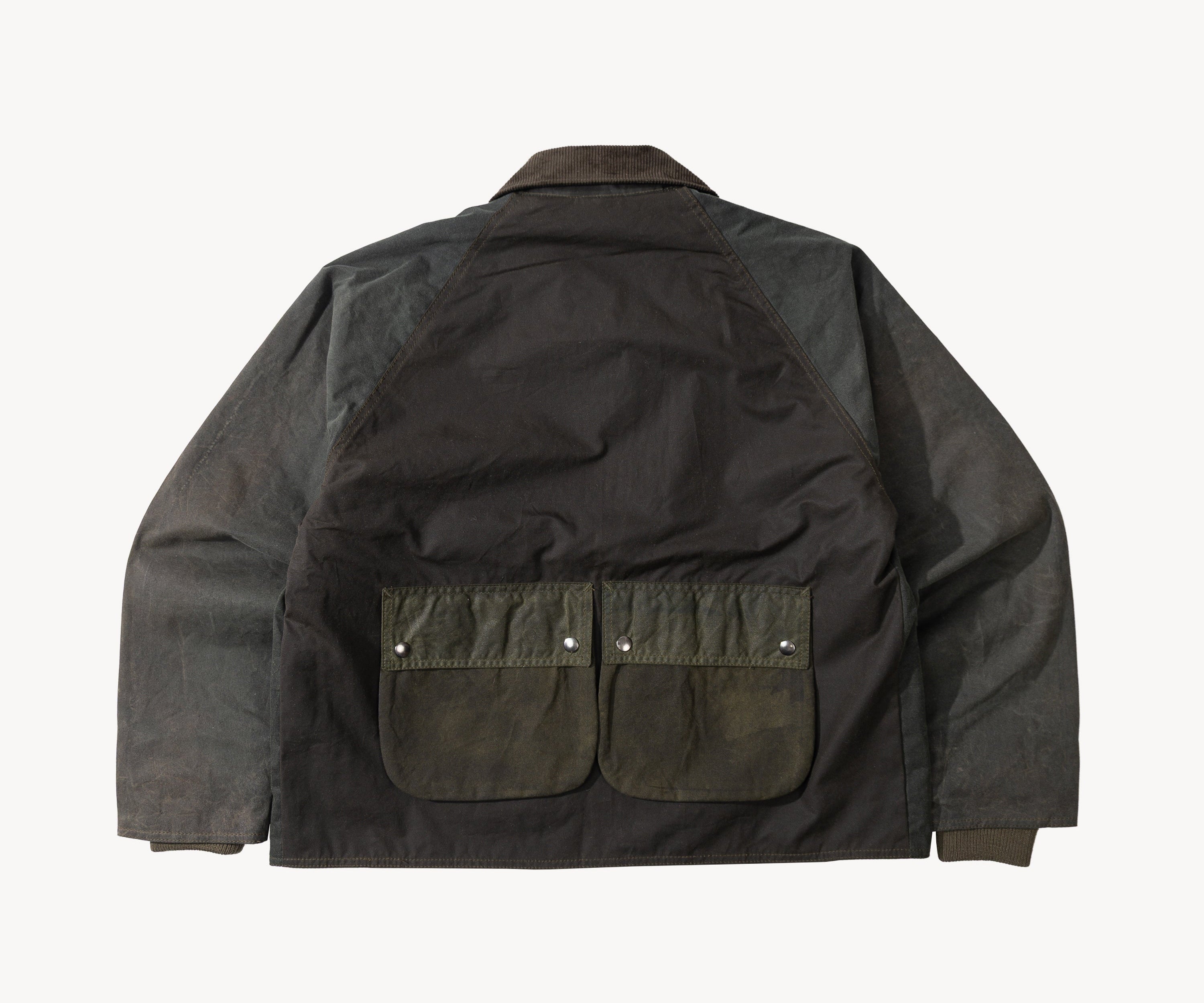 REWORK® KEEPER WAX JACKET - N° 052 Coats & Jackets LARGE / GREEN - BRUT Clothing US