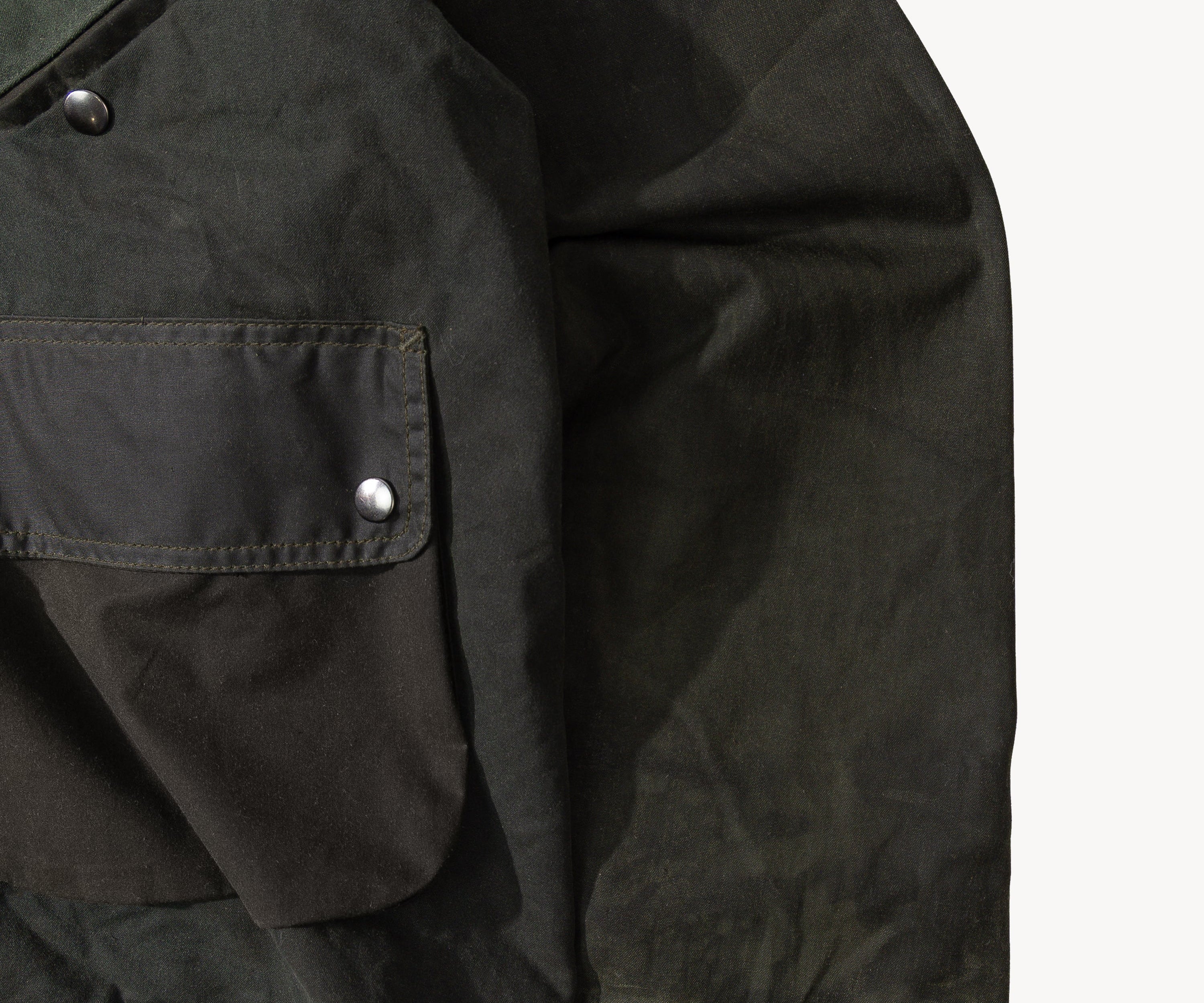 REWORK® KEEPER WAX JACKET - N° 053 Coats & Jackets LARGE / GREEN - BRUT Clothing US
