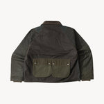 REWORK® KEEPER WAX JACKET - N° 053 Coats & Jackets LARGE / GREEN - BRUT Clothing US