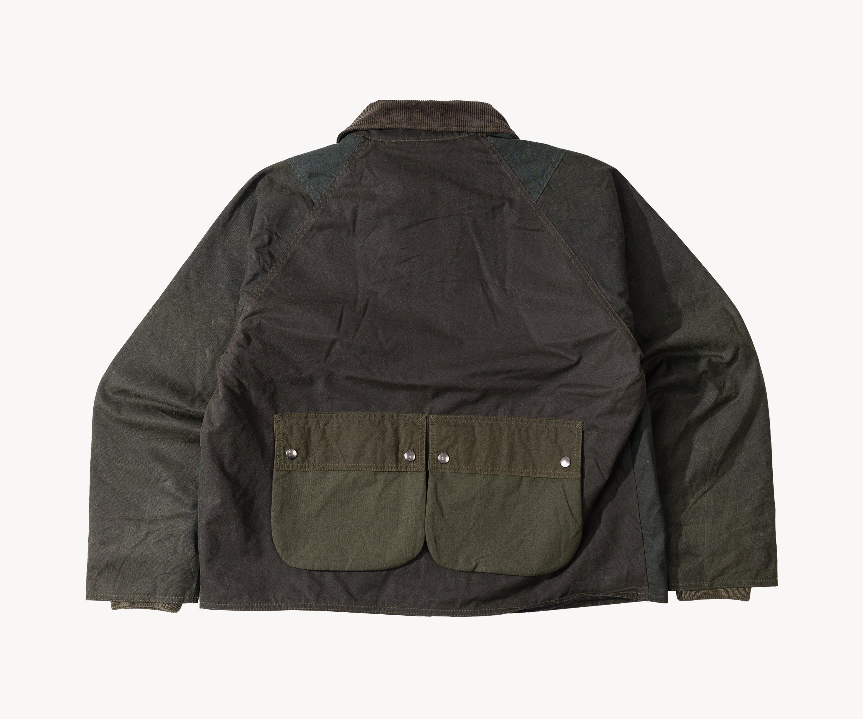 REWORK® KEEPER WAX JACKET - N° 053 Coats & Jackets LARGE / GREEN - BRUT Clothing US