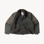 REWORK® KEEPER WAX JACKET - N° 054 Coats & Jackets LARGE / GREEN - BRUT Clothing US