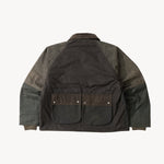 REWORK® KEEPER WAX JACKET - N° 054 Coats & Jackets LARGE / GREEN - BRUT Clothing US