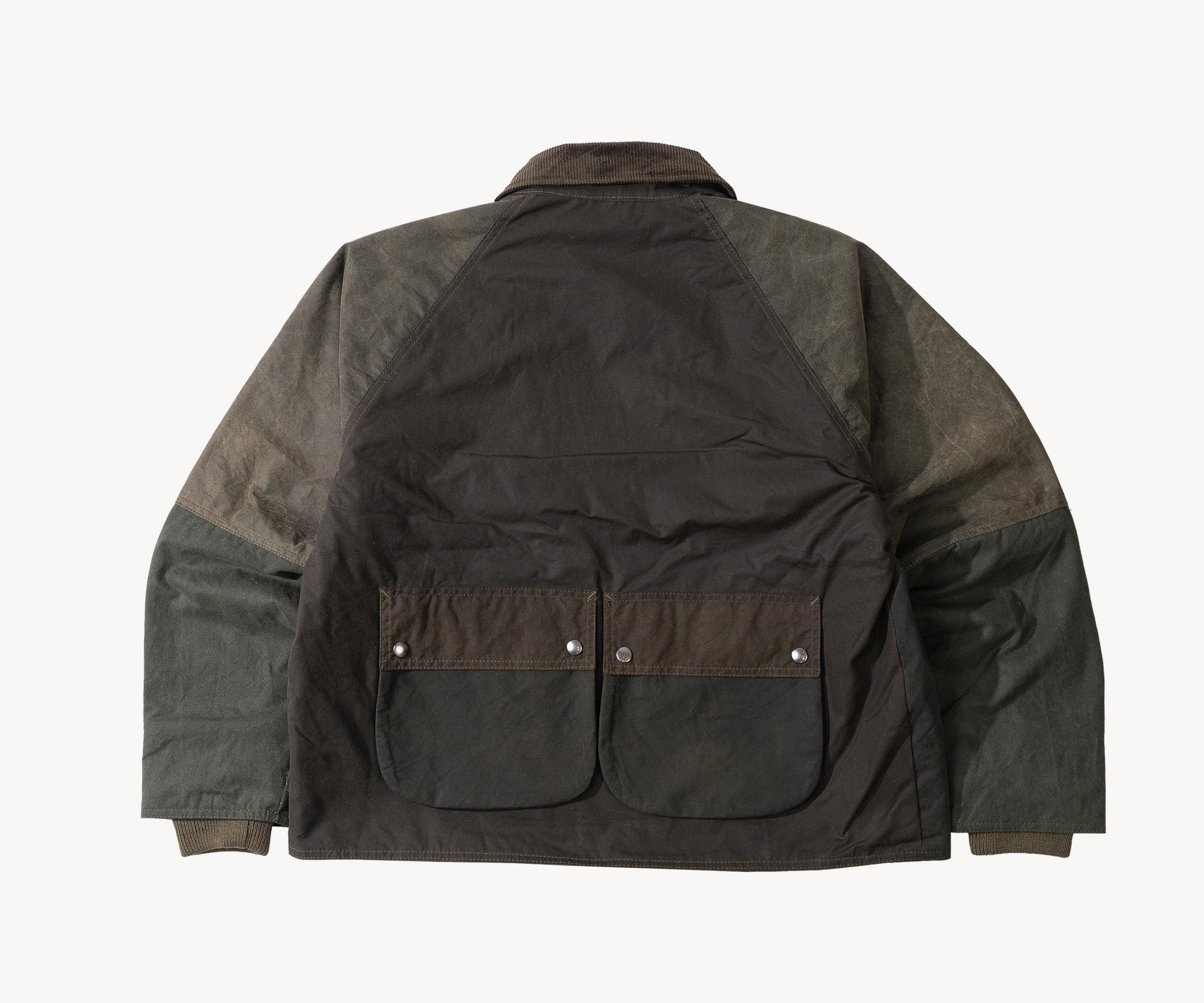 REWORK® KEEPER WAX JACKET - N° 054 Coats & Jackets LARGE / GREEN - BRUT Clothing US
